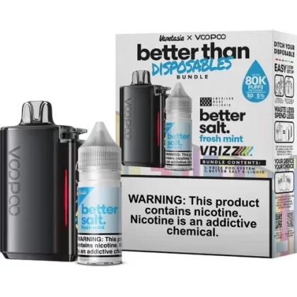 Better Salt x Voopoo Vrizz Bundle Kit -25MG - Eliquidsupply