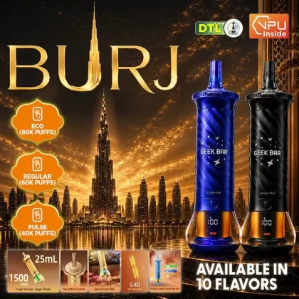 Geek Bar Burj 80K - Blue Razz