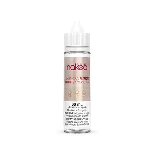 Naked 100 E-liquid - Flavour#American Patriots>Berry>Hawaiian POG>Melon>Really Berry>Strawberry POM3mg/mL>6mg/mL>12mg/mL