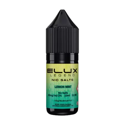 Lemon Mint Nic Salt by Elux 10ml - 20mg - Vape Product (53F585)