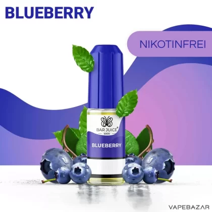 Bar Juice 5000 – Blueberry – Nikotinfrei - Vapebazar