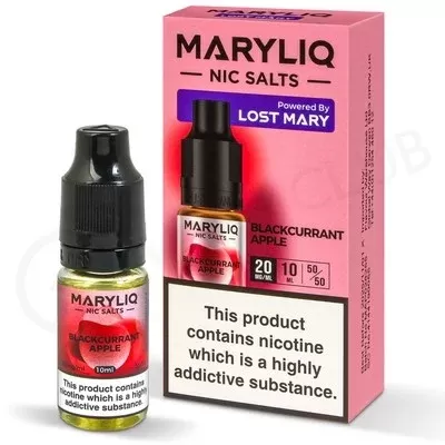 Blackcurrant Apple Nic Salt E-Liquid by Lost Mary Maryliq - Ecigpremium