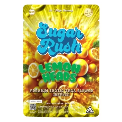 Sugar Rush Premium Exotic Lemon Heads THCa Flower - Amount#3.5g>14g>7g