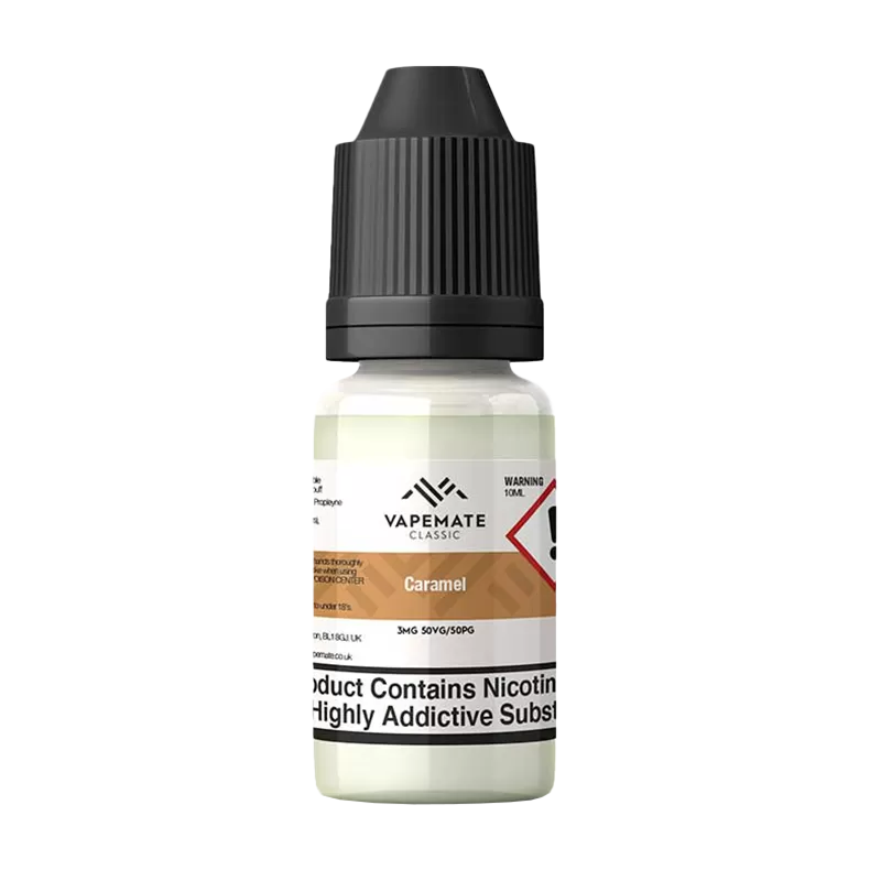 Vapemate Classic Caramel 10ml - 50VG / 50PG / 6mg - Ecigwizard