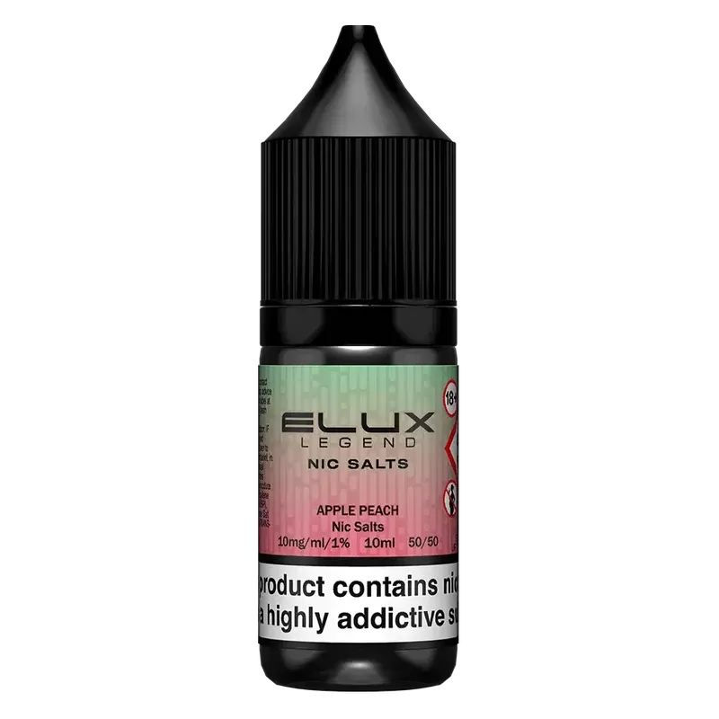 Elux Apple Peach Nic Salt Vape Juice 10ml