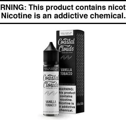 VANILLA TOBACCO BY COASTAL CLOUDS 60ML - Vapejuice