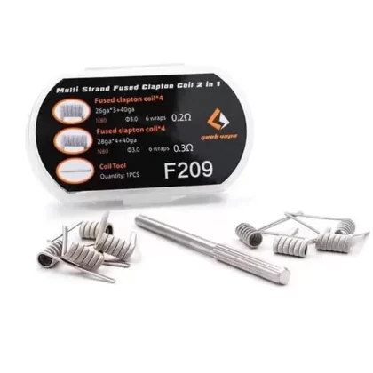 Geekvape Multi Strand Fused Clapton Coils 2 in 1 F209