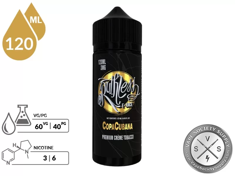 Copa Cubana Ruthless Vapor 120ml - Image 2