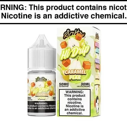 CARAMEL PEAR BY HI-DRIP SALTS 30ML - Vapejuice