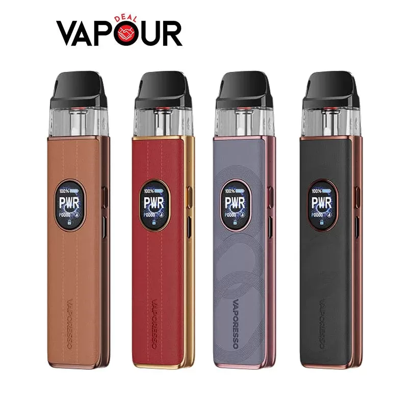 Vaporesso Xros 5 Kit - Leather Edition - Brown Leather