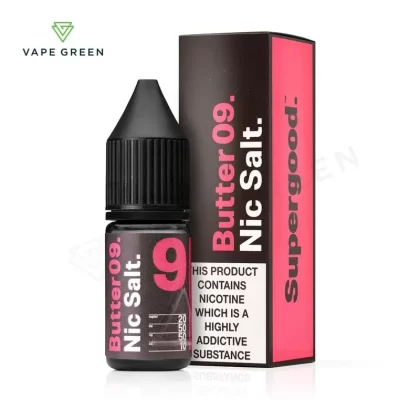 Butter 09 Nic Salt E-Liquid by Supergood - Eliquidsupply