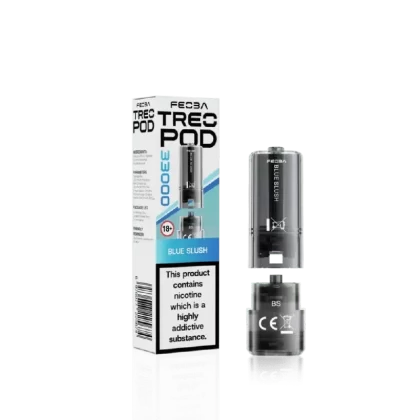 Feoba Treo 33000 Prefilled Pod Blue Slush - Nicotine Strength#20mg