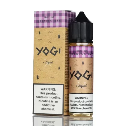 Yogi E-Liquid - Grape Jam Granola Bar - 60ml - 3mg