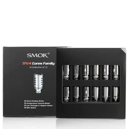 SMOK TFV4 Cores Family Collection (12-Pack) (MDiscontinued)