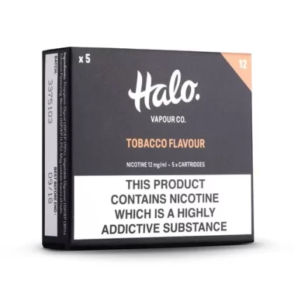 Tobacco Cartridges by Halo Vapour Co. - 12 mg/ml