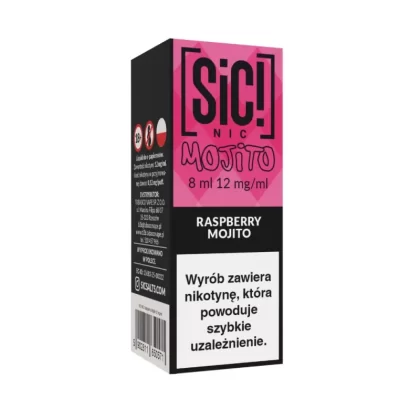 Liquid SIC! NIC 8ml 12mg Raspberry Mojito – Mojito