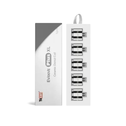 Yocan Evolve Plus XL Coils - Ceramic Donut Coils, Quartz Quad Coils