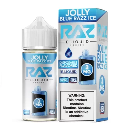 RAZ - Jolly Blue Razz Ice - 100ML E-Liquid - 3MG