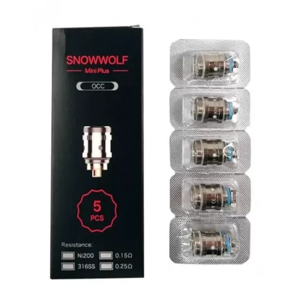 Snowwolf Mini Plus OCC Coil Pack - 3 PCS, 5 PCS