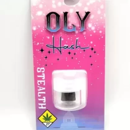 Oly Hash 1g Grape Gas Stealth Black Hash Oly