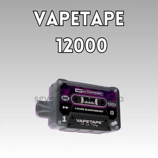 Vapetape 12000 Puffs - Watermelon Peach
