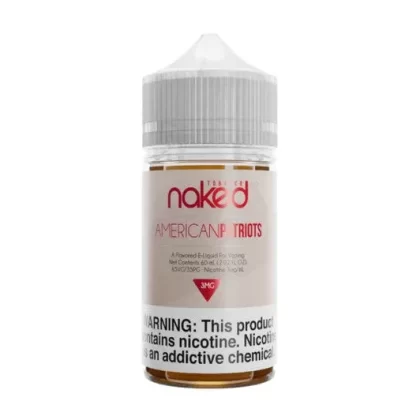 American Patriot E-Juice by Naked 100 E-Liquid 60ML - Ejuicewarehouse