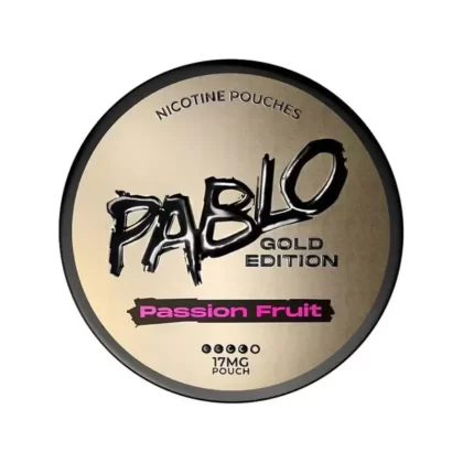 Passion Fruit Gold Edition Nicotine Pouches by Pablo - Ejuicewarehouse