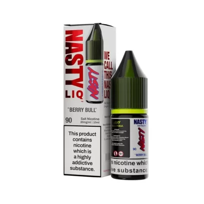 NASTY JUICE NASTY LIQ BERRY BULL 10ML NIC SALT E-LIQUID