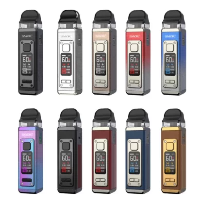 Smok RPM4 60W Pod Mod System Kit 1650mAh - Black Leather / HK