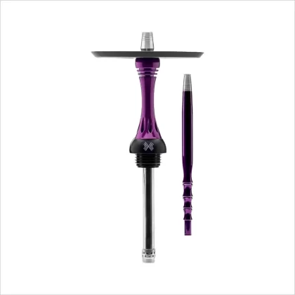 Shisha Alpha Hookah Model X Purple - Uszczelka; Dyfuzor, Talerzyk