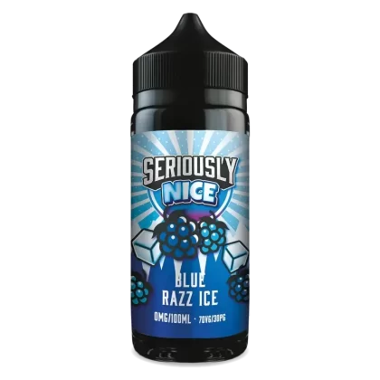Seriously Nice by Doozy Vape Blue Razz Ice 100ml Shortfill Eliquid - Ecigpremium