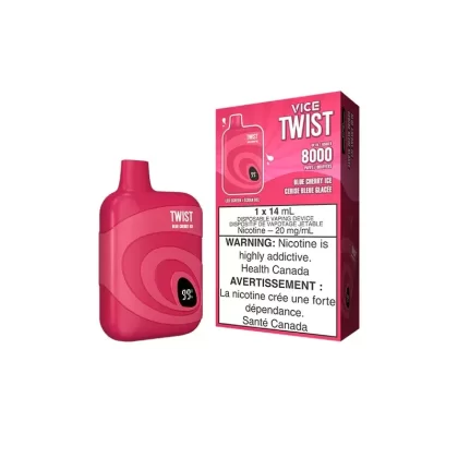 VICE TWIST 8000 – BLUE CHERRY ICE