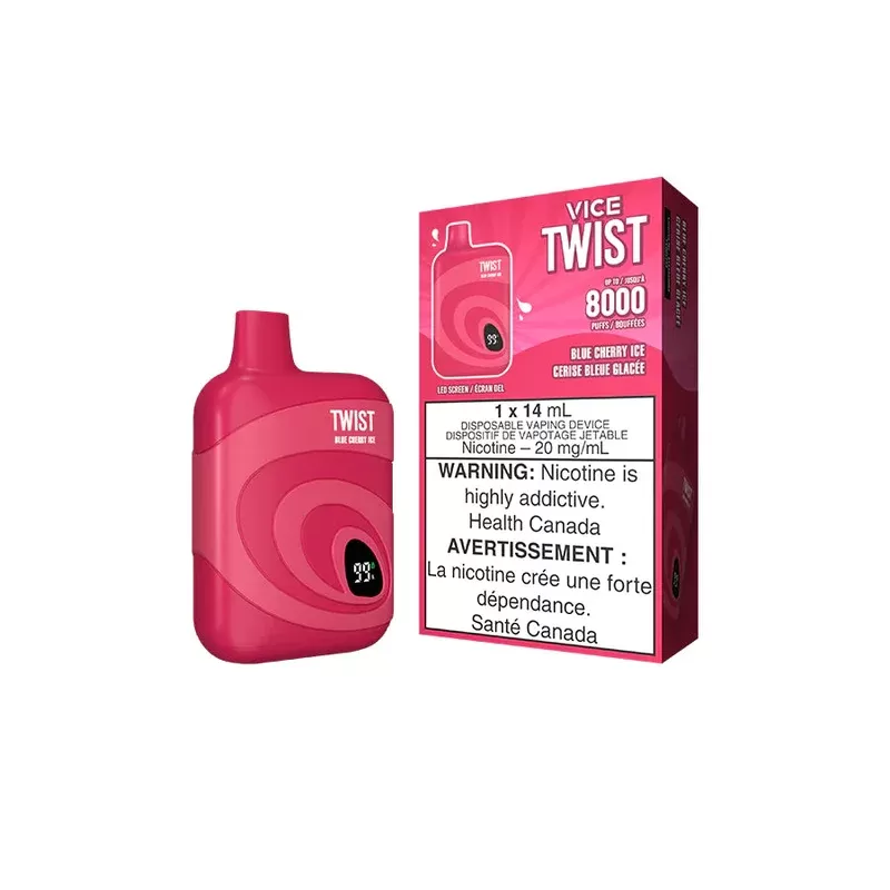 VICE TWIST 8000 – BLUE CHERRY ICE