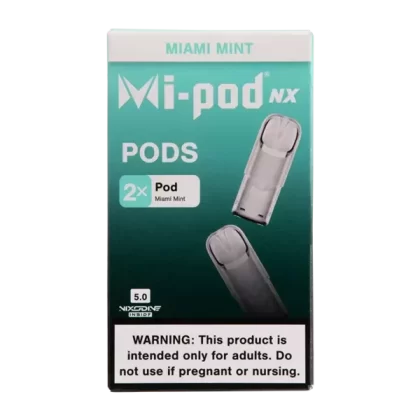 Miami Mint Mi-Pod NX 2pk Pods - Consumer; Vape Product; Single