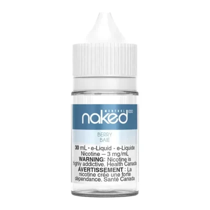 Naked100 Freebase E-Liquid – Berry Menthol 30ml