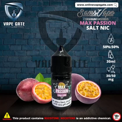 Max Passion Saltnic 30ml - Sam Vapes