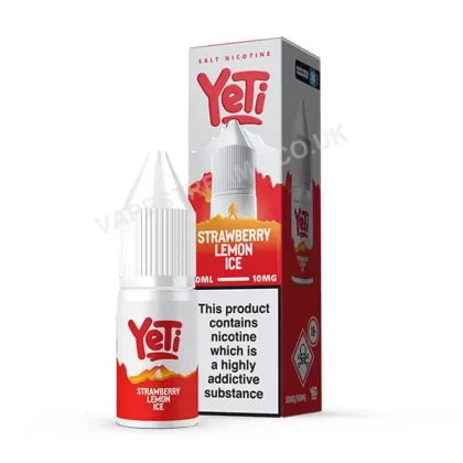 Yeti Summit Series Strawberry Lemon Ice Nic Salt E-Liquid - Vapestreams Co