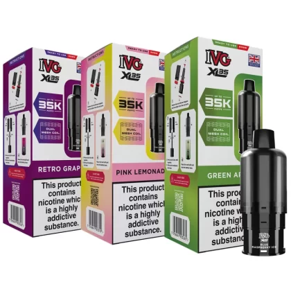 IVG XL 35K Prefilled Pod + Refill Container - Pink Lemonade