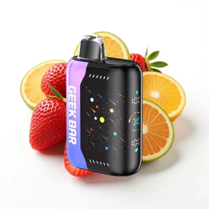 GEEK BAR Pulse X 42K Puffs Edición Meteoro Fresa Kiwi Hielo 820mAh Pantalla 3D