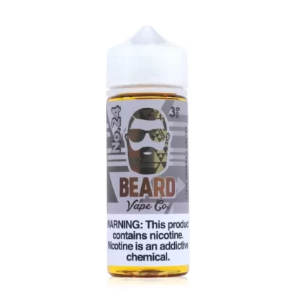 Beard Vape Co - No 24 - 120ML E-Liquid - 3MG