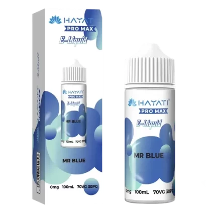 MR BLUE BY HAYATI PRO MAX E LIQUID 100ML 70VG