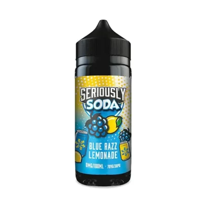 Blue Razz Lemonade Doozy Vape Seriously Soda 100ml Shortfill E Liquid