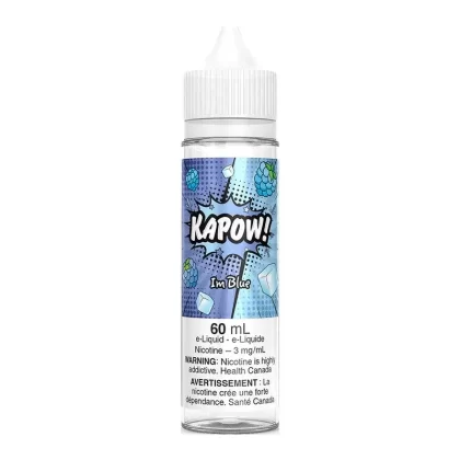 Kapow Freebase E-Liquid – I’m Blue 60ml - Nicotine Strength#6mg/ml