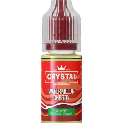 SKE Crystal Watermelon Cherry Nic Salt Vape Juice - Strength 10mg