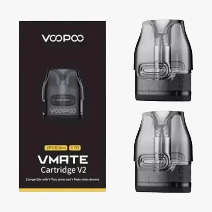 Voopoo VMATE V2 Replacement Pods - 1.2 Ohm - Two Pod Pack