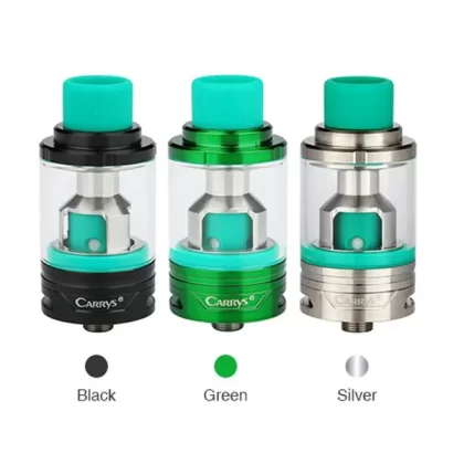 Carrys Green Sub Ohm Tank Atomizer (4ML) - Silver