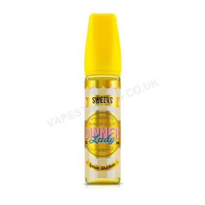 Dinner Lady Lemon Sherbet E-Liquid Shortfill - Vapestreams Co