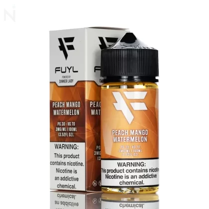 FUYL E-Liquid - Peach Mango Watermelon - 100ml - 6mg