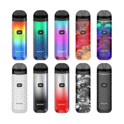 SMOK Nord Pro 25W Pod Starter Kit - Black Armor, Fluid 7 Color