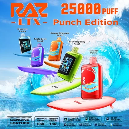 RAZ LTX “Punch Edition" 25K Puff Disposable Device – 25000 Puffs
